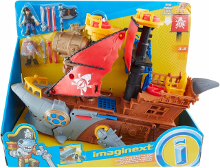 Fisher-Price Imaginext Pirate Ship Shark Bite DHH61